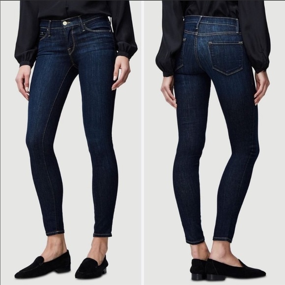 Frame denim Le Skinny de Jeanne in Queens Way - Picture 1 of 8